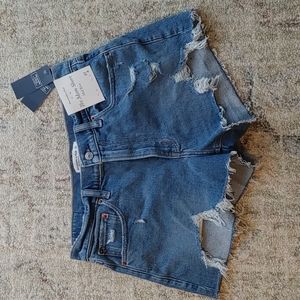 Mom jean shorts